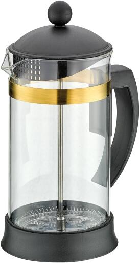 Cilio Laura Kaffeebereiter - Praktischer French Press Für 3 Tassen Aus Hitzebeständigem Glas