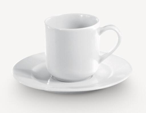 Pillivuyt Sancerre Untertasse Weiß – Porzellan, Spülmaschinenfest, Made In France