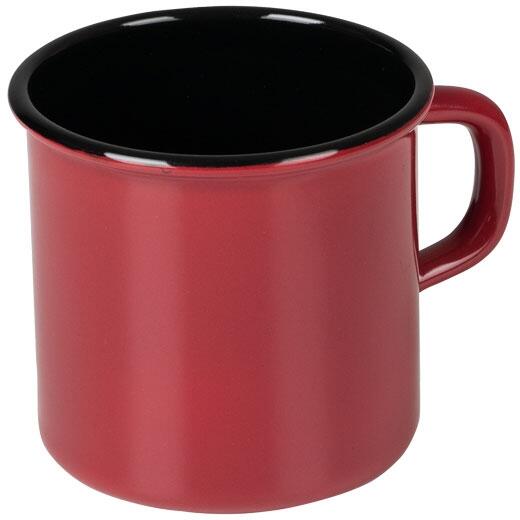 Riess Mini Emaille Pan 16 Cm Rood - Klassiek Kookgerei Inductie