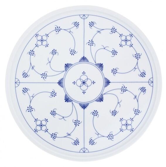 Kahla Tradition Platte/Tortenplatte, 31 cm in Blau Saks - KochForm