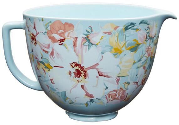 KitchenAid Keramikschüssel in white gardenia 4 7 L CB8332