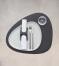 Lind DNA Tischset Curve L Serene, 4er-Set in Anthracite