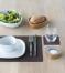 Lind DNA Tischset Rectangle M Nupo, 4er-Set in Dark Brown