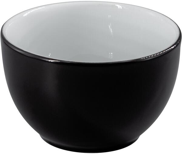 Eschenbach Porzellan Zuckerschale 0,21 l in schwarz