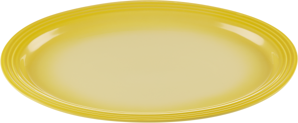 Le Creuset Servierplatte oval in citrus