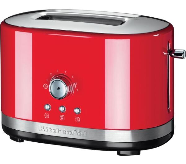 KitchenAid Toaster mit manueller Bedienung 2-Scheiben in empire rot