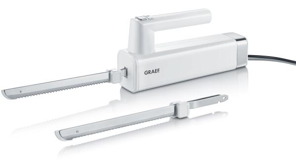 GRAEF Elektromesser EK 501 mit 2 Messern in weiß