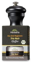 Herbaria Geschenkset Trio Noir Pfeffer mit Peugeot Pfeffermühle Bistro