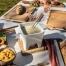 Boska Käsefondue-Set Tapas weiß, groß
