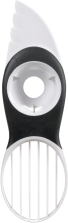 OXO Good Grips 3-in-1-Avocadoschneider in weiß