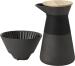 Stelton Kaffeefilterkanne Theo in schwarz, 0,6 Liter