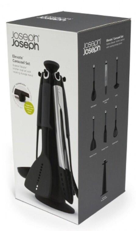 Joseph Joseph Küchenutensilien-Set Elevate Karussell grau, 6-tlg.