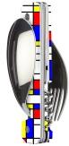 Akinod Multifunktionales Besteck 13h25, Abstraktion