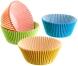 Westmark 80 Muffin Papier-Backf&ouml;rmchen, 4-farbig sortiert