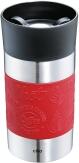Cilio Isoliertrinkbecher Viaggio in rot