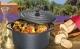 Küchenprofi Gänsebräter oval Provence in schwarz