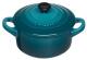 Le Creuset Mini Cocotte in deep teal