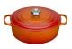 Le Creuset Bräter Signature oval in ofenrot