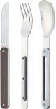Akinod Feststehendes Besteck 12h34, Aluminium dunkelgrau