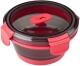 Lurch Frischhaltebox UP & DOWN rund in frozen pink