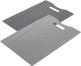 Kuhn Rikon Schneidebretter Set 2-teilig grau/dunkel grau