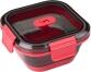 Lurch Frischhaltebox UP & DOWN quadratisch in frozen pink