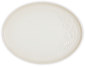 Le Creuset Servierplatte Jardin in meringue