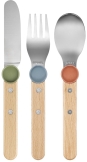 Opinel Kinder-Besteck-Set Le petit Gourmet, 3-teilig in mix