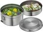 cilio Lunch Box MONTE rund, Edelstahl
