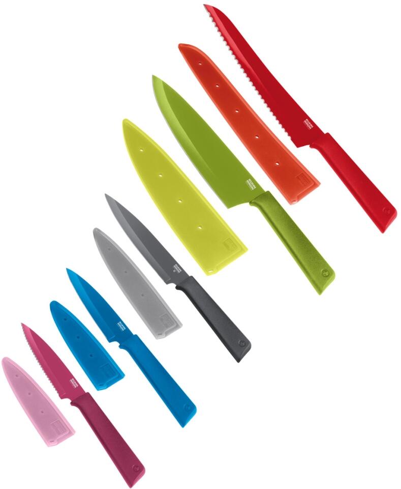 Blocco Antiscivolo Per Cucina KUHN RIKON Colori Plus - Blocco Portacoltelli (K8M Cortello A Farfalla No Lama