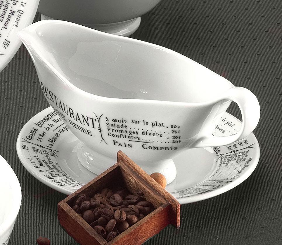 Pillivuyt Sancerre Untertasse Weiß – Porzellan, Spülmaschinenfest, Made In France
