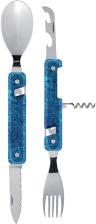 Akinod Multifunktionales Besteck 13h25, Olivenholz / Silber