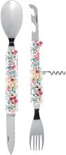Akinod Multifunktionales Besteck 13h25, Pastellblumen