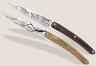 deejo Brotzeitmesser-Set, Olivenholz / Baum und Olivenholz / Grand Cru