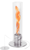 höfats SPIN 1500 Tischfeuer silber