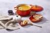 Le Creuset Kürbisteller mittel in ofenrot