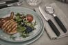 Victorinox Swiss Modern Besteck-Set mit Steakmessern, 12-teilig, schwarz