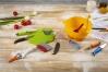 Kuhn Rikon Kinderkitchen® Messer Hund mit Zähnen blau