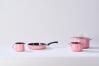 Riess Schnabeltopf aus Emaille in pink