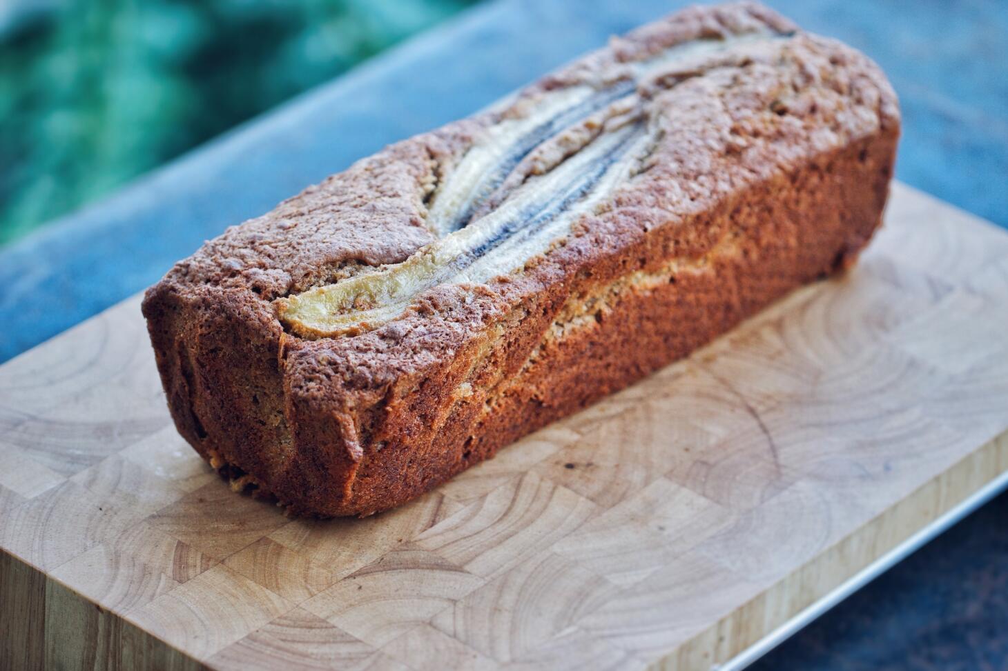 Bananenbrot mit Ahornsirup-Erdnuss-Flavour