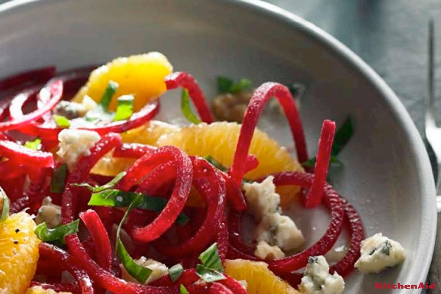 Rote Beete Salat mit Orange und Walnuss - KochForm
