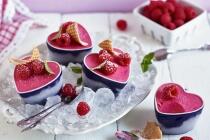 Erdbeer-Joghurt-Stieleis
