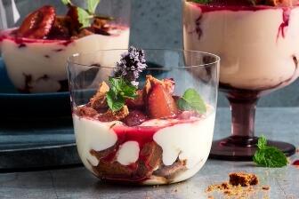Zwetschgen-Trifle
