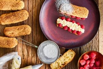Eclairs au Craquelin
