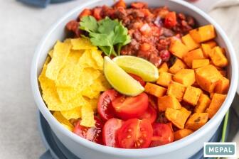 Mexikanische Taco-Bowl