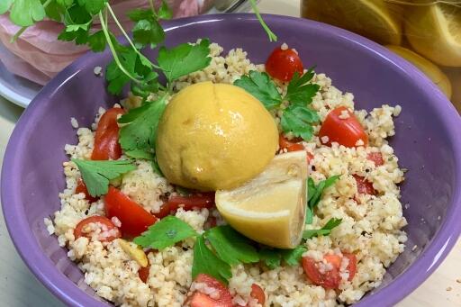 Bulgursalat mit Salzzitronen bei KochForm