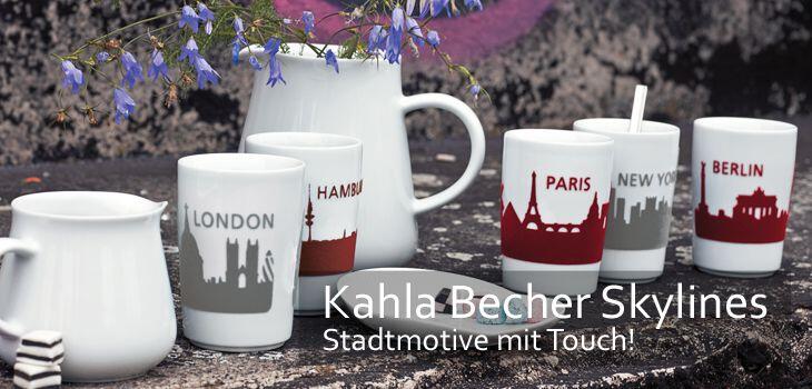 Kahla Becher Skylines - Stadtmotive mit Touch!