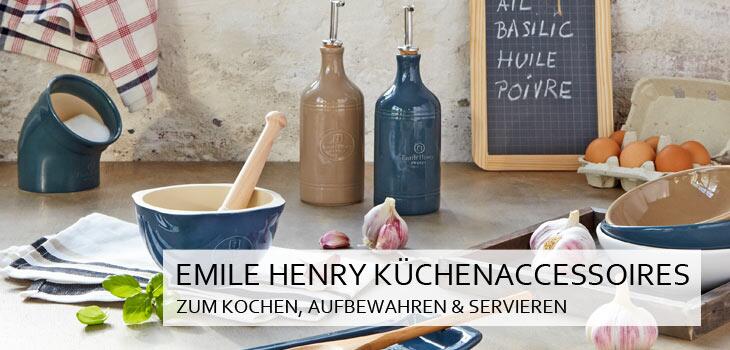 Emile Henry Küchenaccessoires zum Kochen, Aufbewahren & Servieren