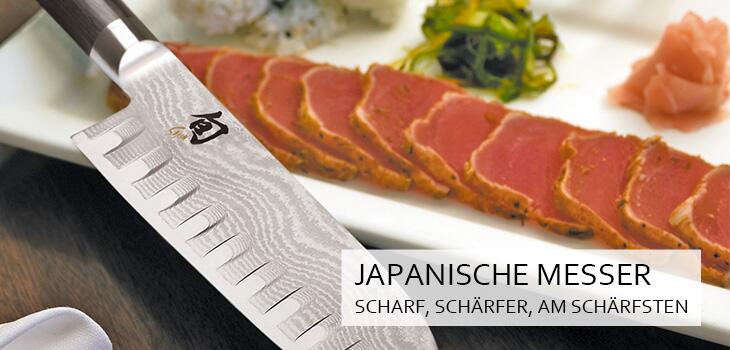 Japanische Messer - scharf, schärfer, am schärfsten